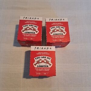 Friends Bath Fizzers You are my lobster, 3 boxes - 2 lobsters in each box floral